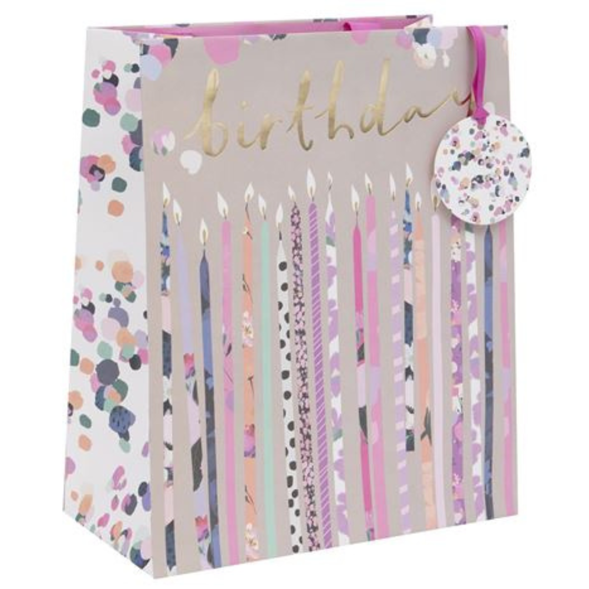 Gift Bag Large Birthday Candles