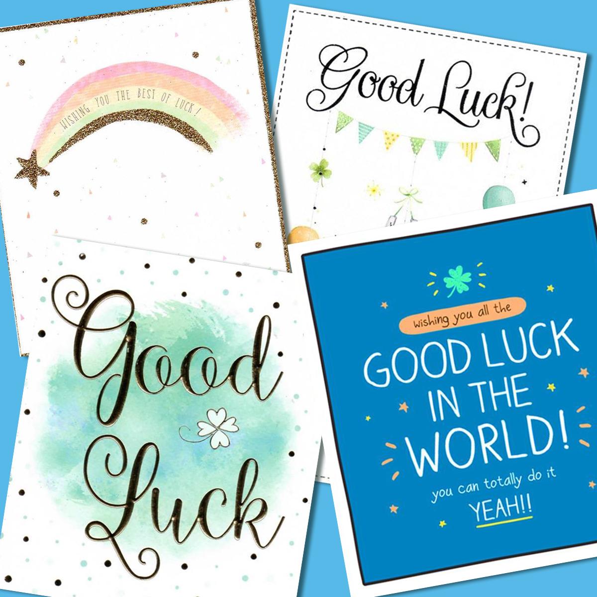 A Selection Of Cards To Show The Depth Of Range In Our Good Luck Section