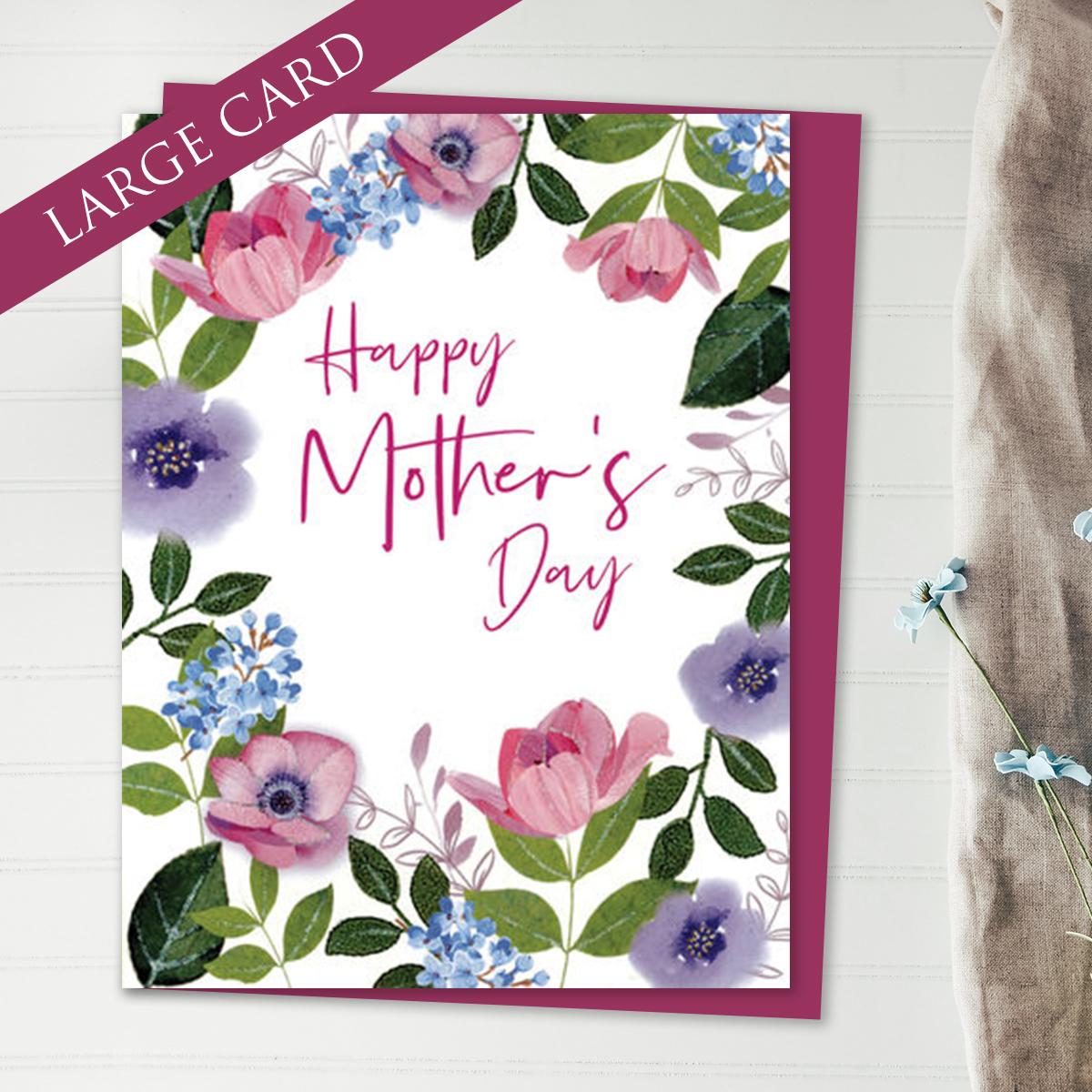 Amazing Pop Up Mother's Day Design Alongside Its Plum Envelope