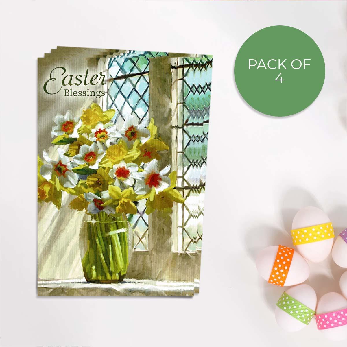 Easter Blessings - Packet Of 4 Cards Front Image