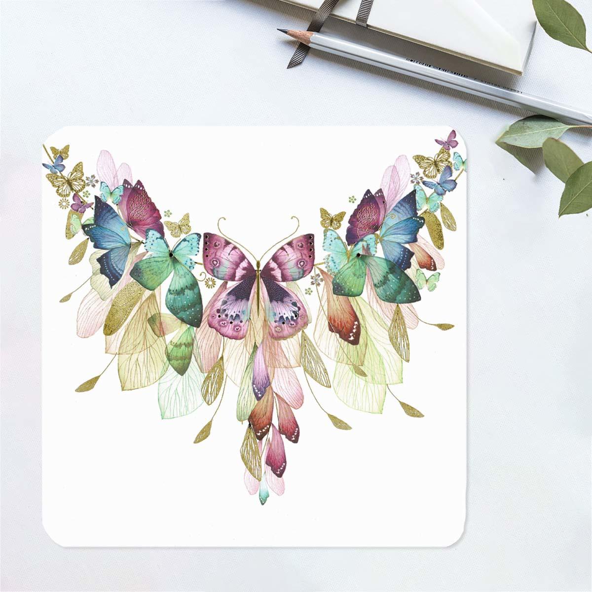 Pizazz - Limited Edition No.69 Butterflies Blank Card Front Image