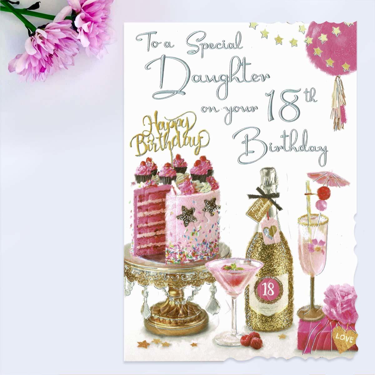 Velvet - Daughter 18th Birthday Card