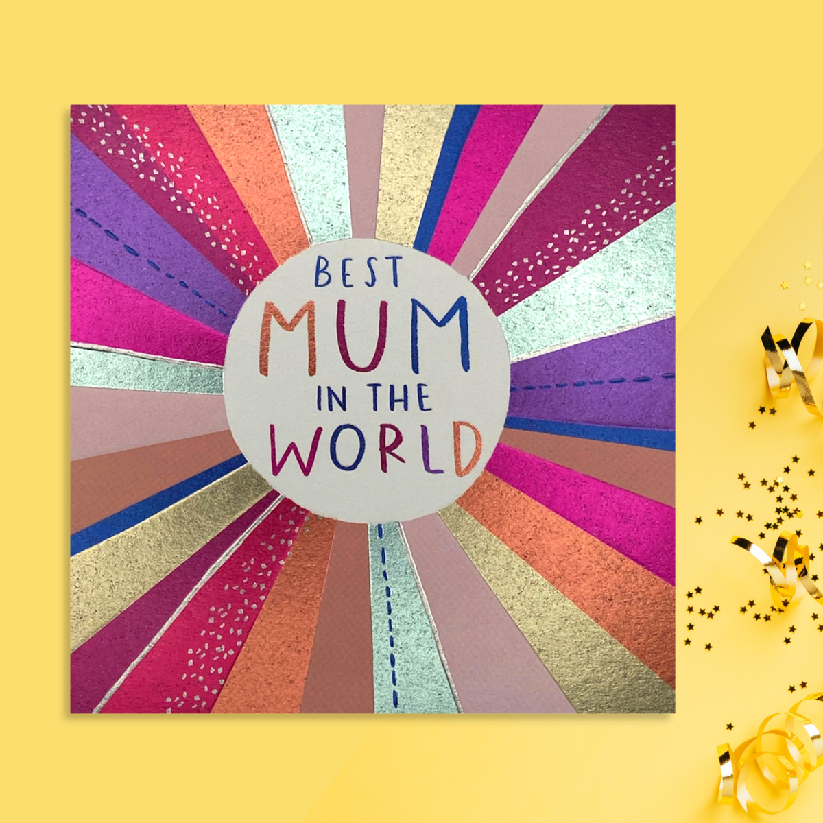 Best Mum In The World Birthday Card