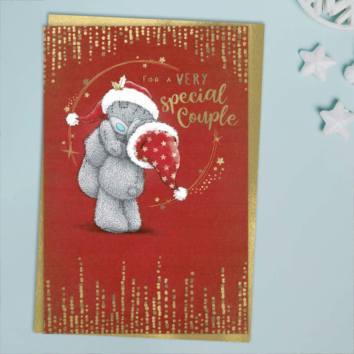 Very Special Couple Tatty Teddy Christmas  Card Front Image