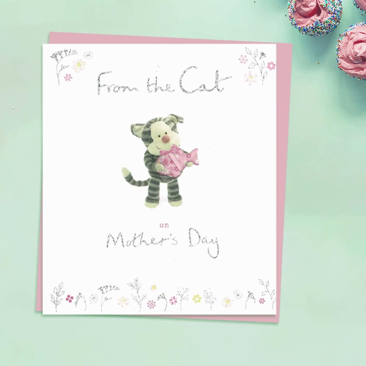 From The Cat On Mother's Day Card Front Image