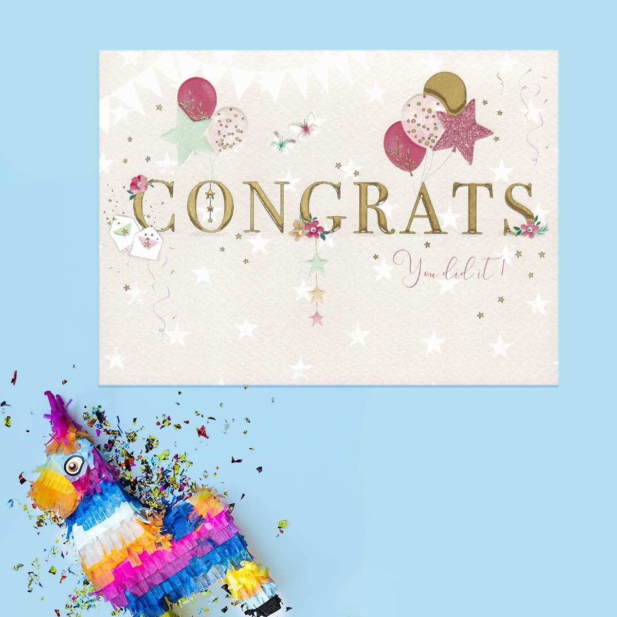 Felizia -Congrats You Did It! Card Front Image