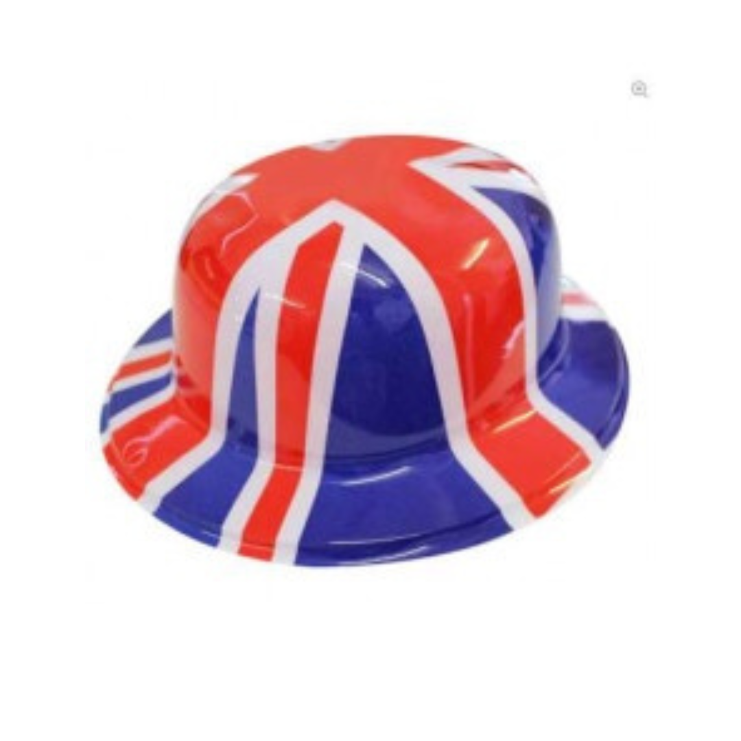 Coronation Collection Union Jack Bowler Hat