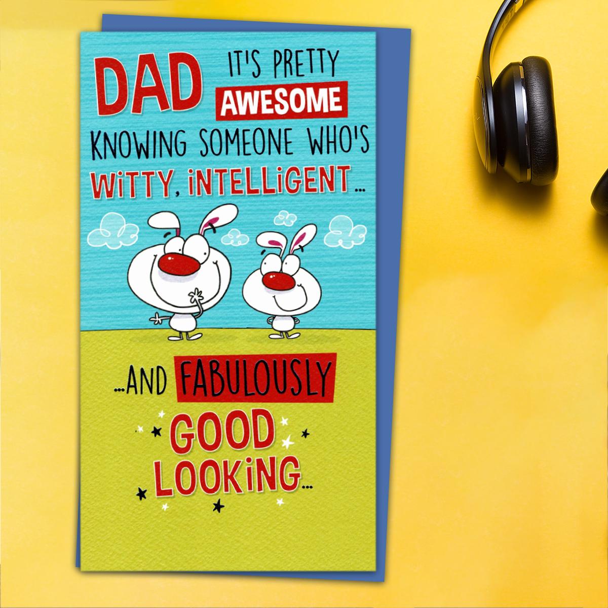 Dad Humorous Father's Day Card Front Image
