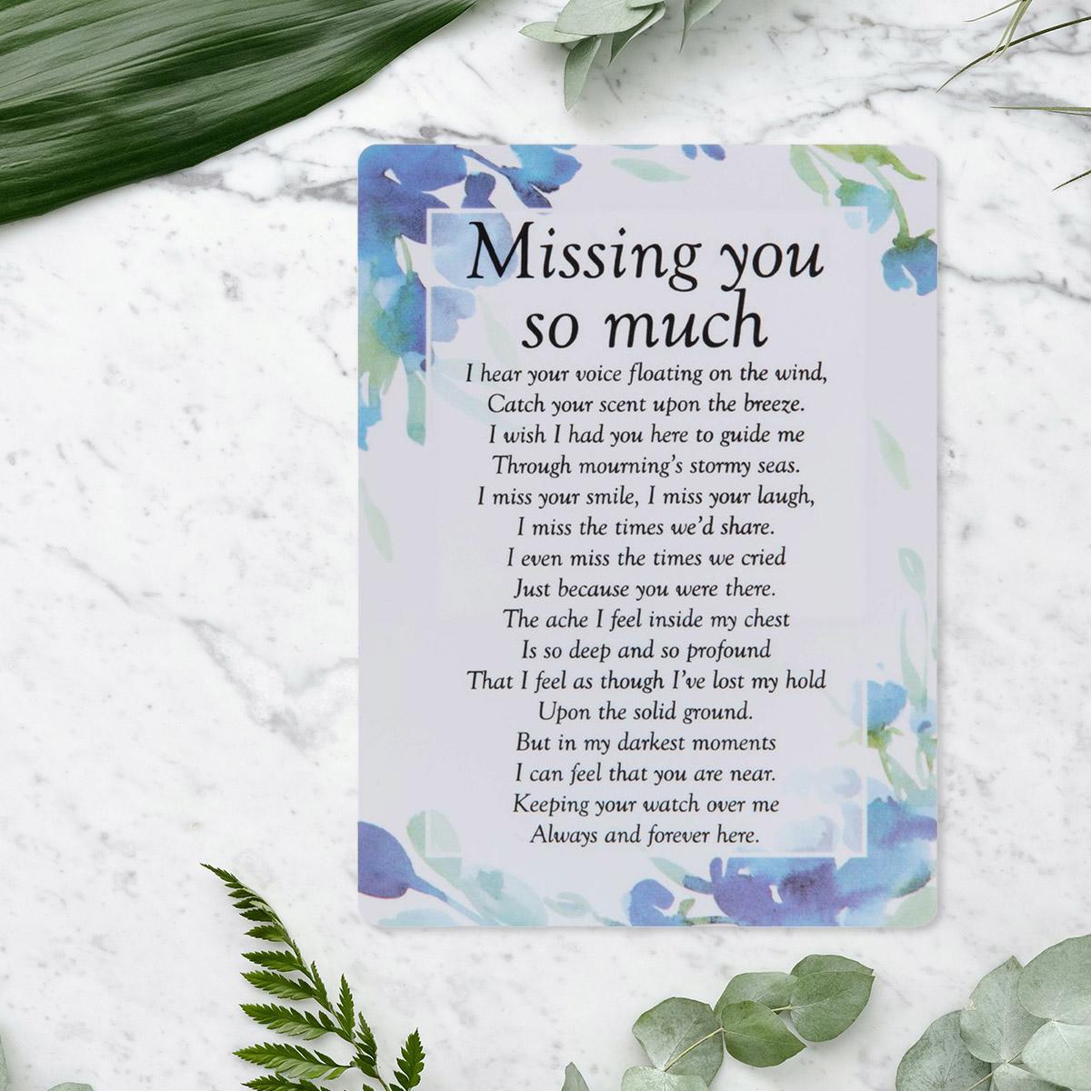 Graveside Card - Missing You So Much Front Image