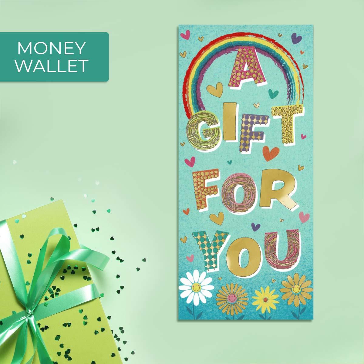 A Gift for You Money Wallet Front Image
