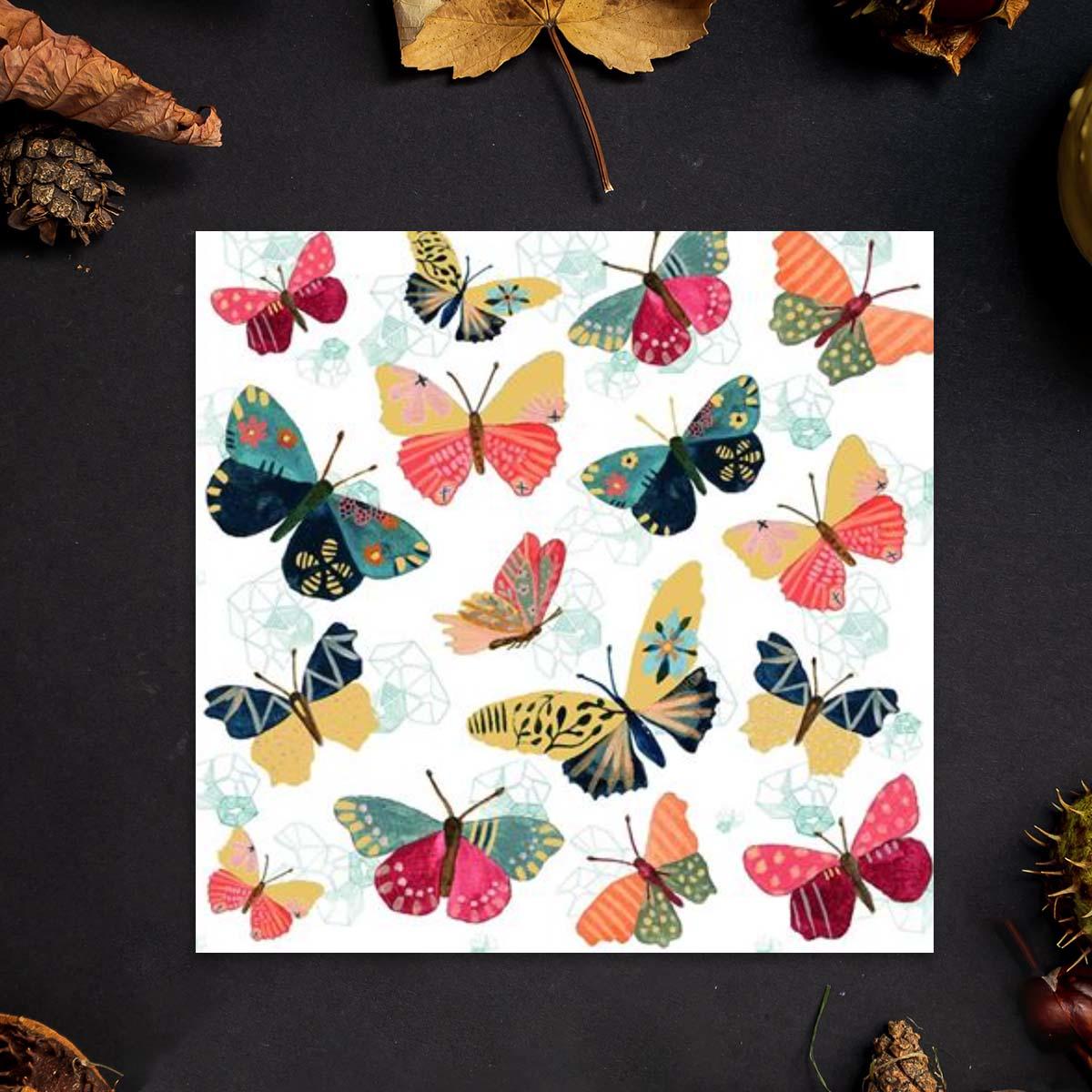 Camden Originals - Butterflies Blank Card Front Image