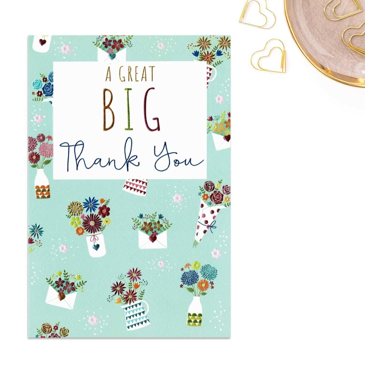 A Great Big Thank You Card Front Image