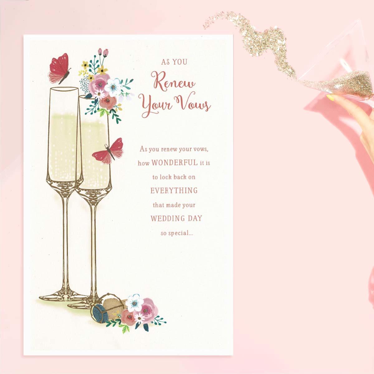 As You Renew Your Vows Card Front Image