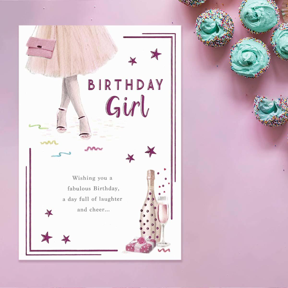 Fairlight - Birthday Girl Card Front Image