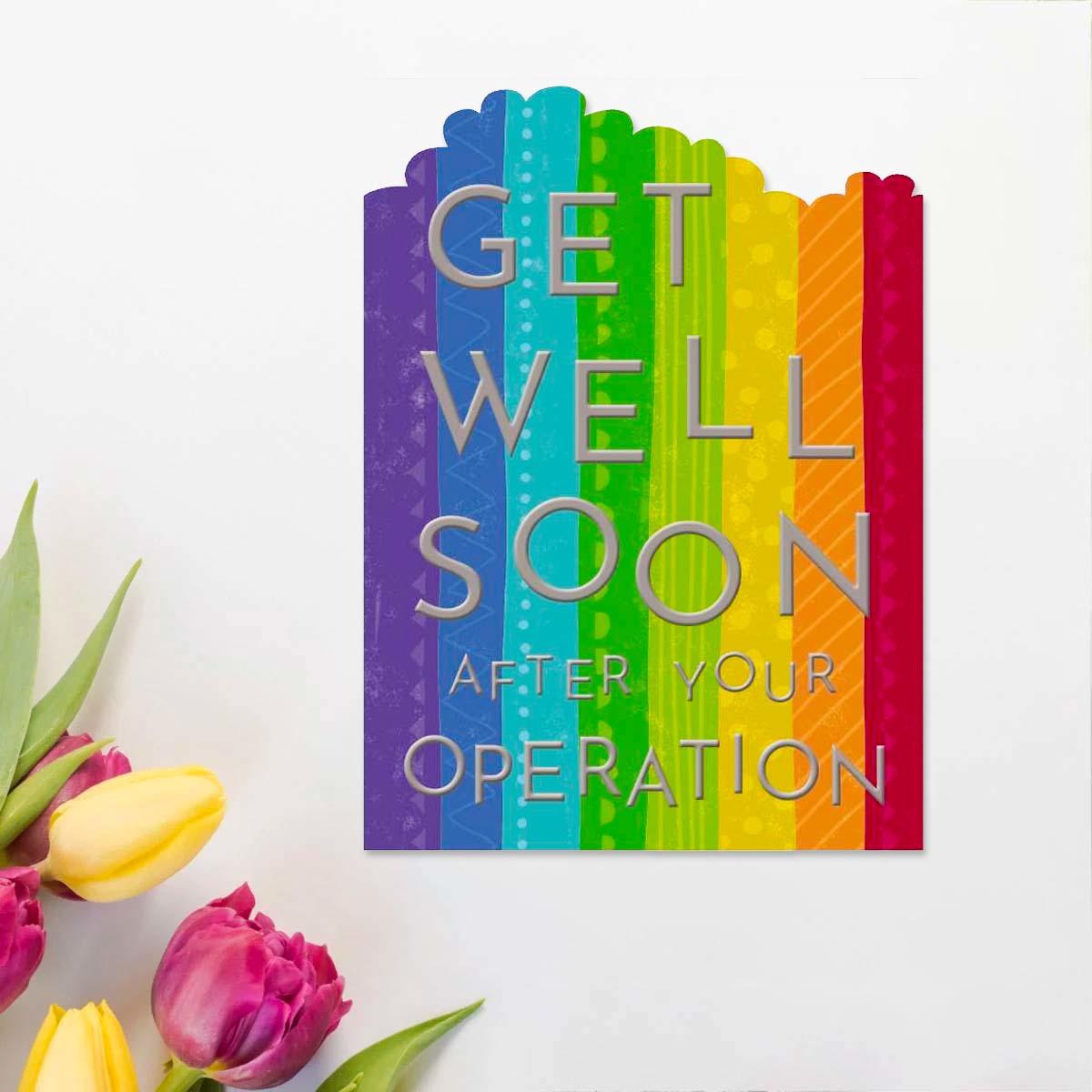 All The Rage - Get well Soon After Your Operation Card