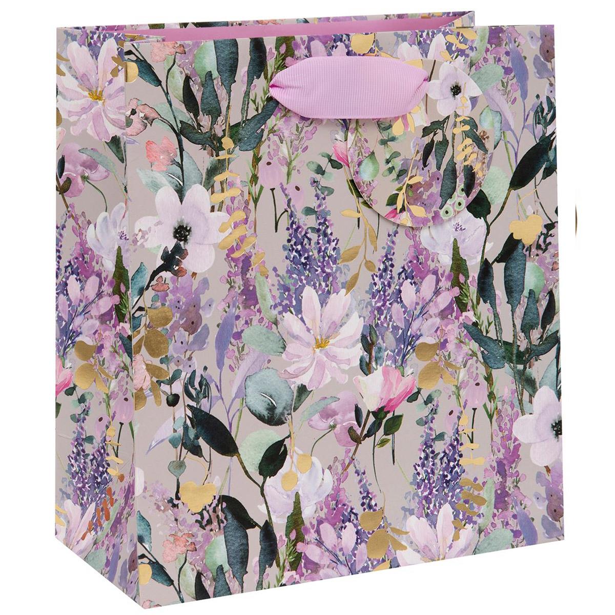 Buddleia Floral Medium Gift Bag Full Face Image