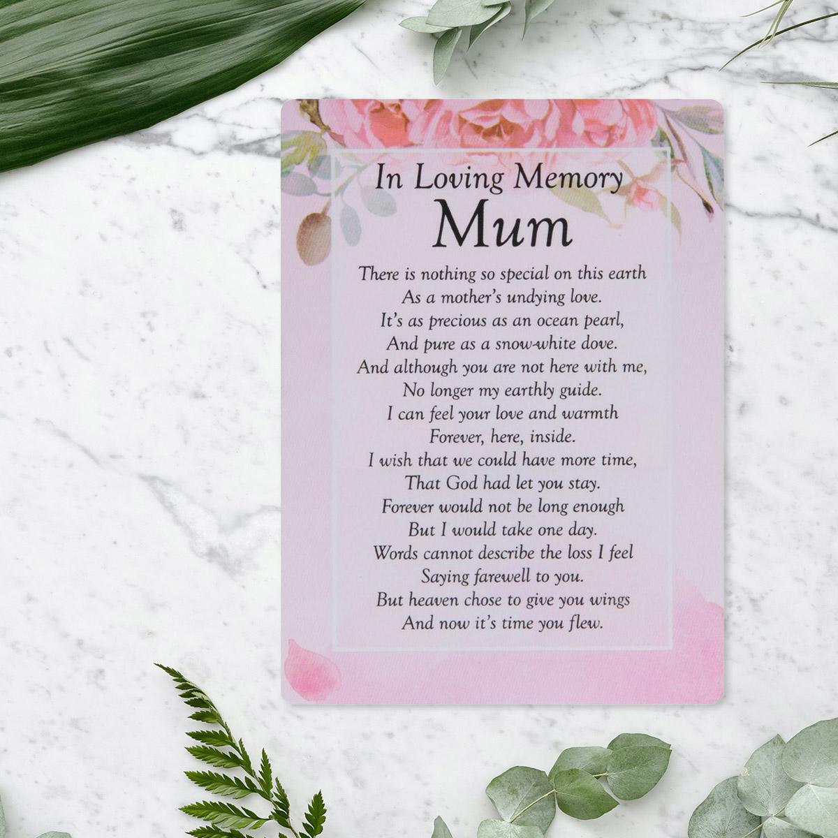 Graveside Card - In Loving Memory Mum Front Image