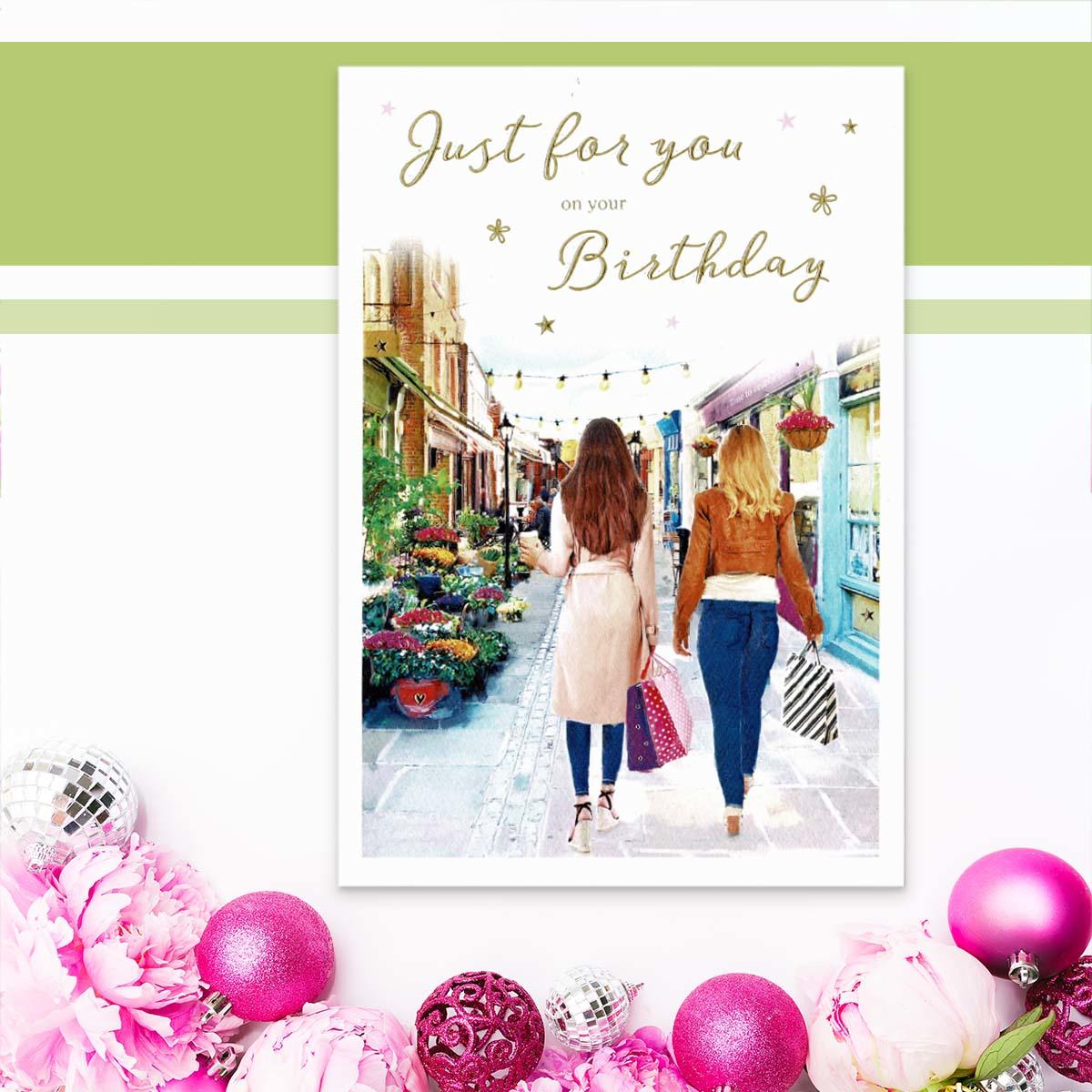 Essence - Just For You Birthday Retail Therapy Card Front Image