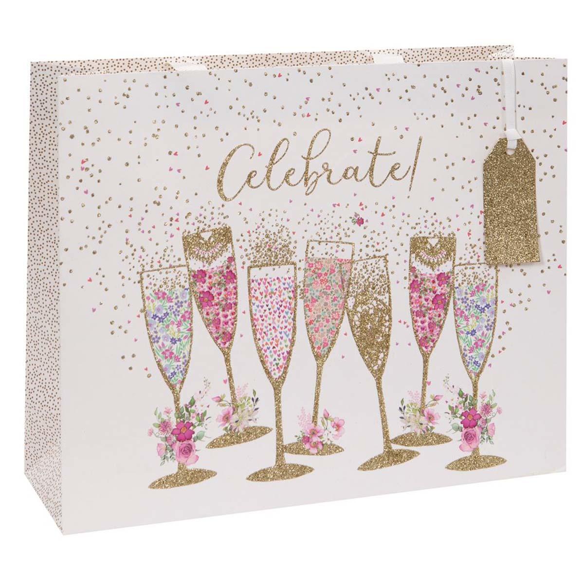 Champagne Celebrate Landscape Gift Bag