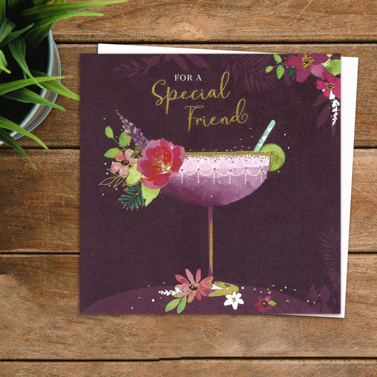 Damson Noire - Special Friend Cocktail Card Front Image