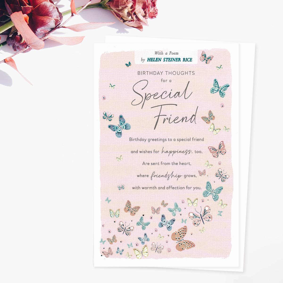 Helen Steiner Rice - Special Friend Birthday Card Front Image