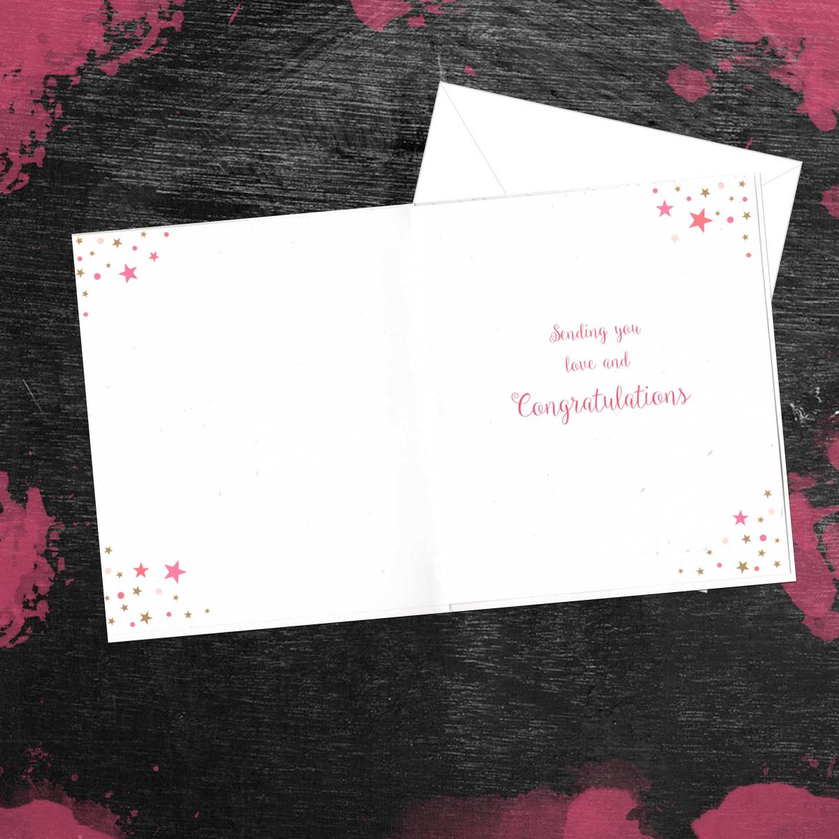 Inside Of Congrats Card To Show Printed Inside