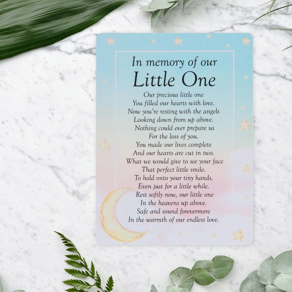 Graveside Card - In Memory Of Our Little One Front Images