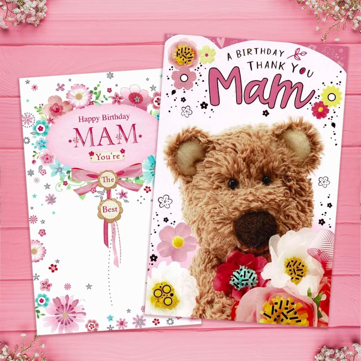 A Selection Of Cards To Show The Depth Of Range In Our Mam Birthday Section