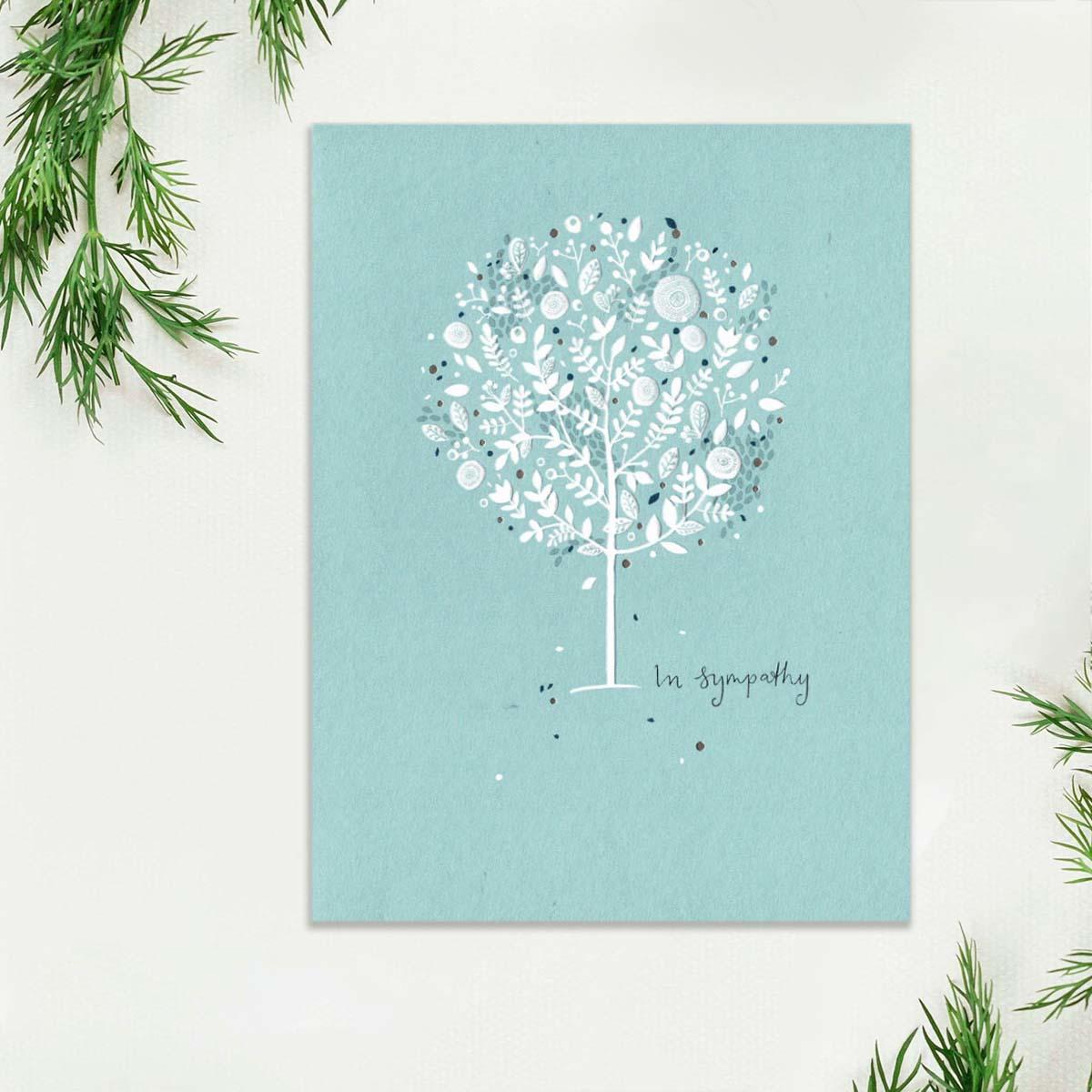 In Sympathy - Beautiful Tree Card Front Image