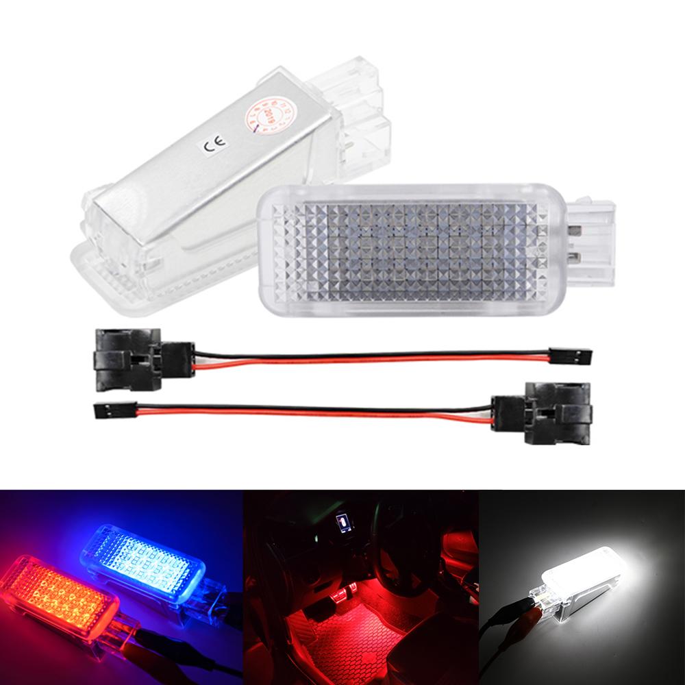 Audi A4 A6 Q5 R8 S5 TT Footwell Courtesy Under Door White LED Replacement  Lights