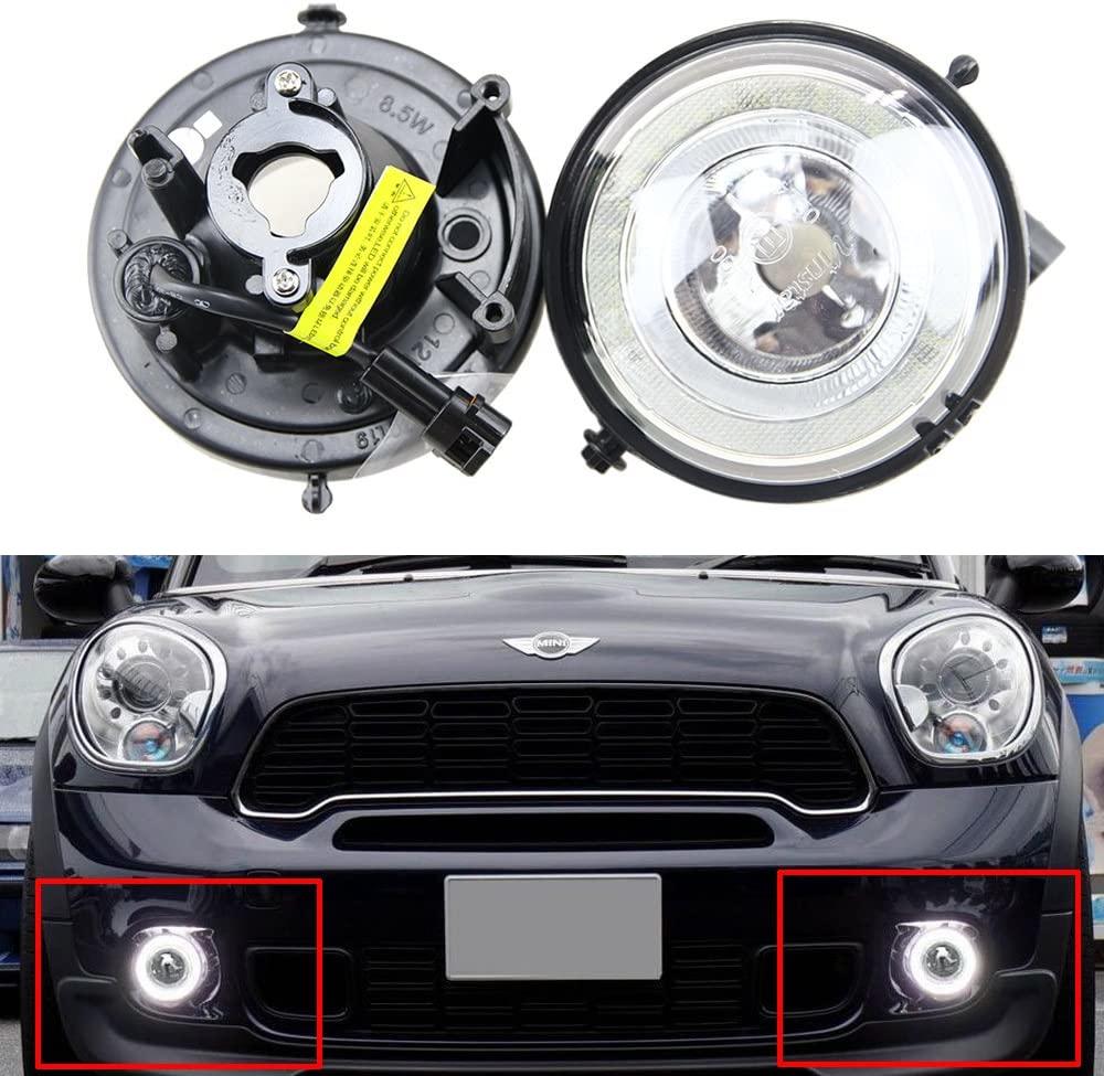 How to wire our LED DRL halo ring fog light upgrades for BMW MINI