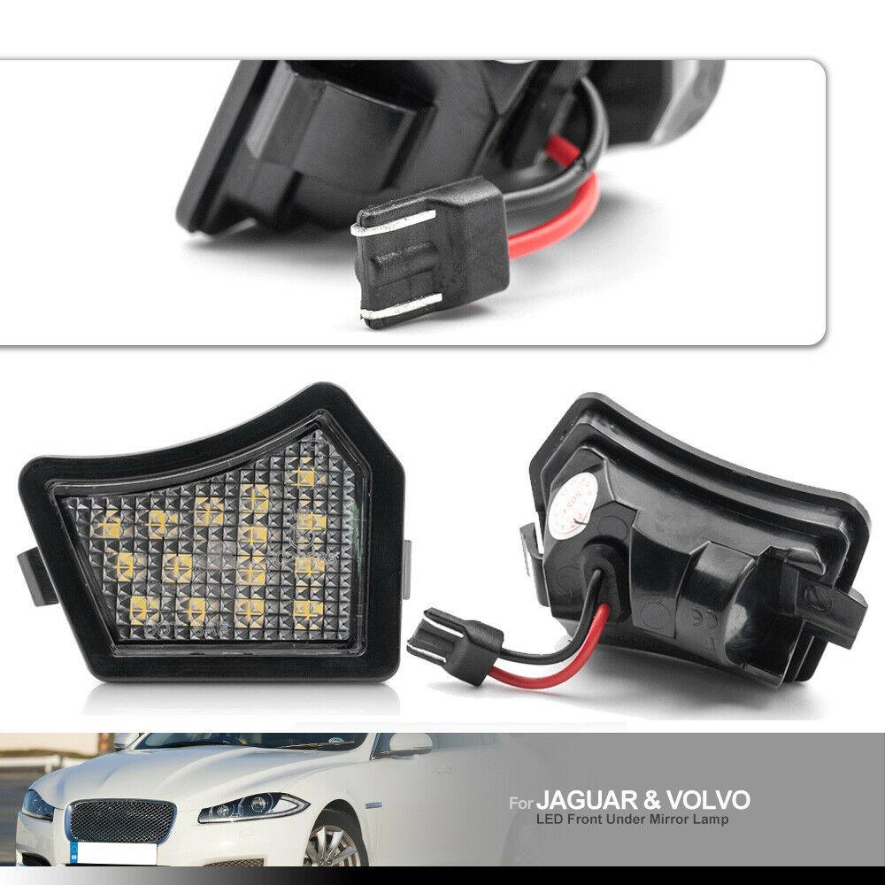 15-SMD Led Under Mirror Puddle Welcome Light For Volvo XC90 V40 S40 V50 C30  S60 MK1 MK2 V60 C70 V70 MK2 MK3 XC70 S80 Jaguar XF XK XFR XE-Type XJ-Type :  