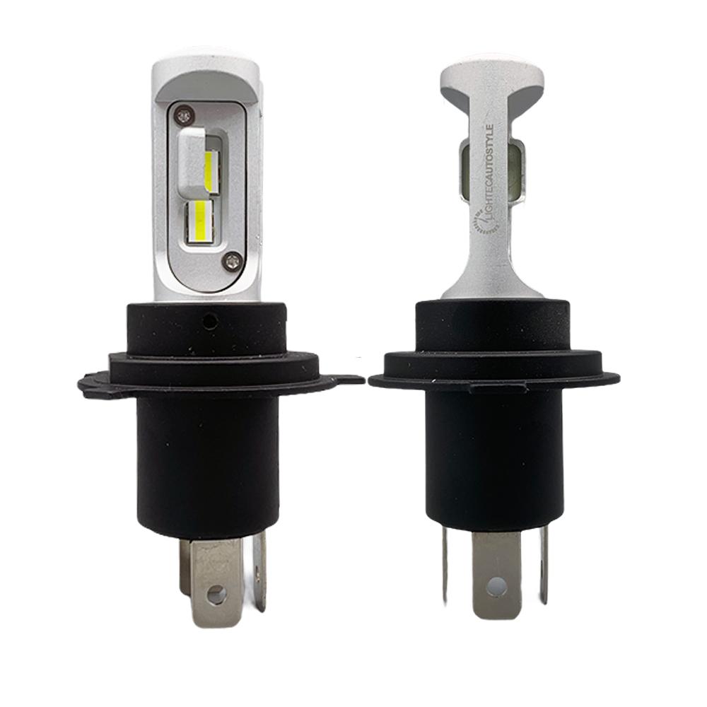 Fanless Canbus H4/9003 LED Headlight Conversion Kit – 6000K White 60W (2 Bulbs)