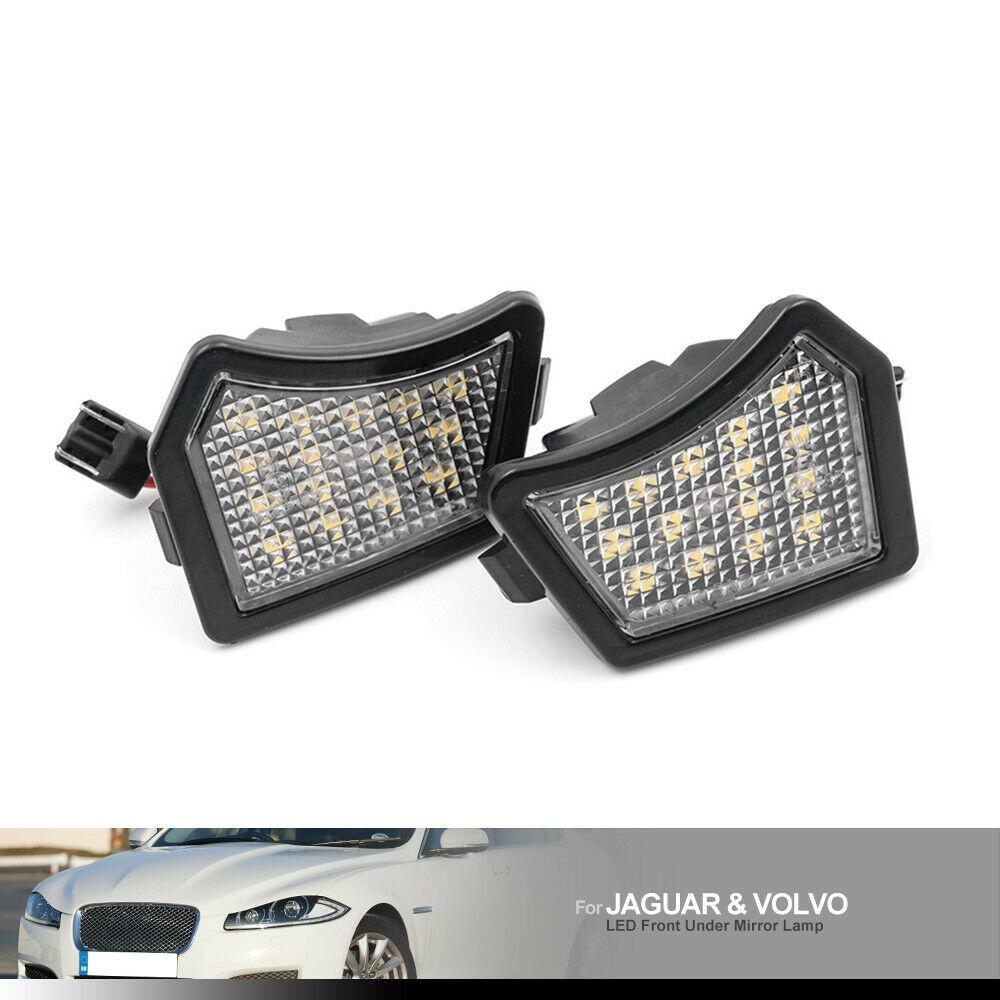 2X For Volvo C30 C70 S80 V70 XC70 S40 V50 S60 V60 XC60 XC90 Led License  Plate Lights Tail Number Lamp Auto Canbus White No Error