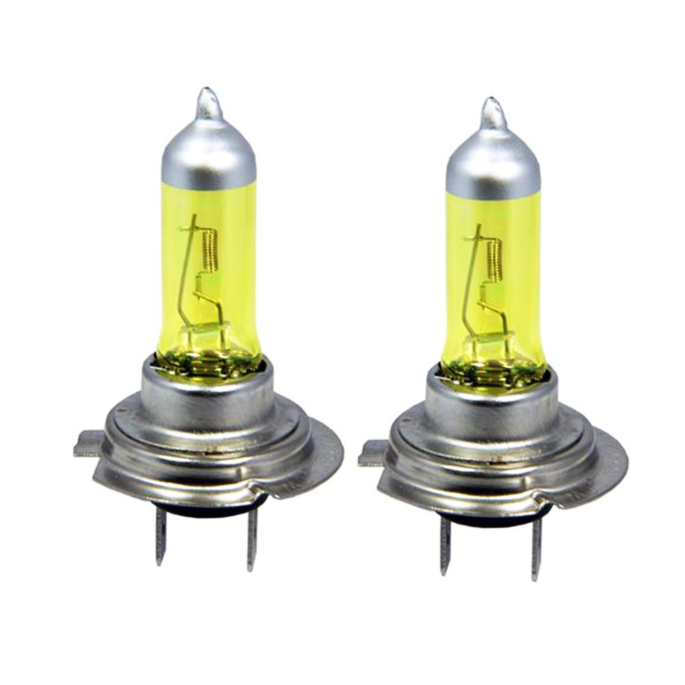 H7 100w Xenon Yellow 3000k Headlight Bulbs Main Dipped Beam Halogen Upgrade