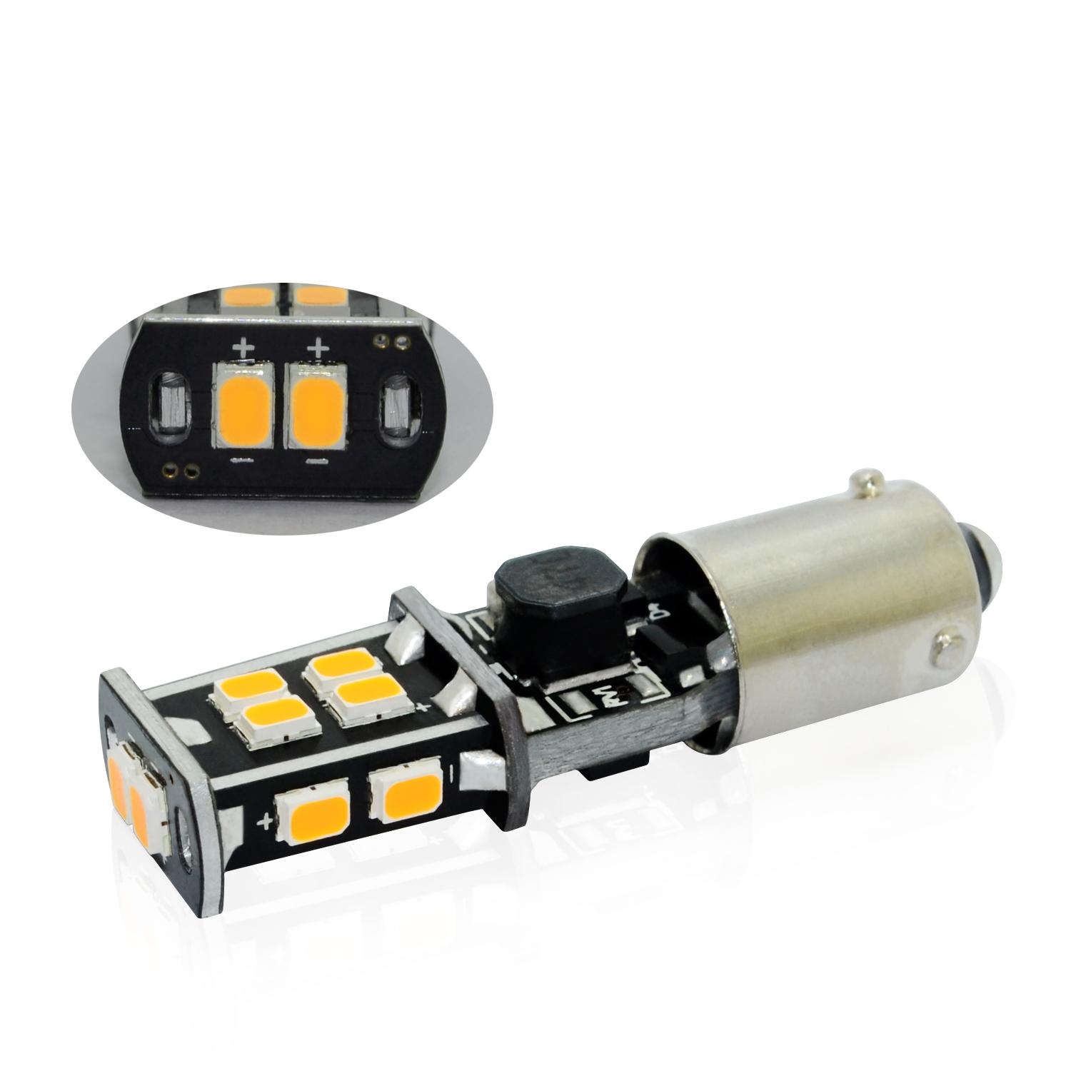 Free Shipping 2pcs H21w BAY9S 433D Cree Chips Led White/Amber/Yellow/Red  Canbus LED Reverse Lights 50W For VW CC MG3 Citroen C5 - AliExpress