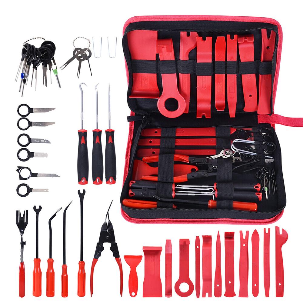 41pcs Trim Stereo Removal Pry Panel Popper Tool Set & Case for