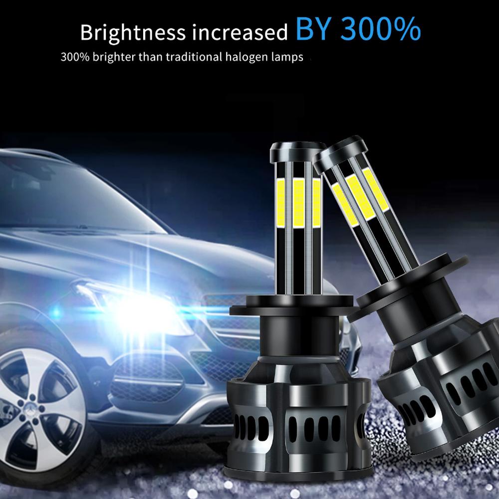 Protekz 9012 H1R 2 LED Headlight Bulbs – 6000K Xenon White High/Low Beam Conversion Kit – IP68 Waterproof