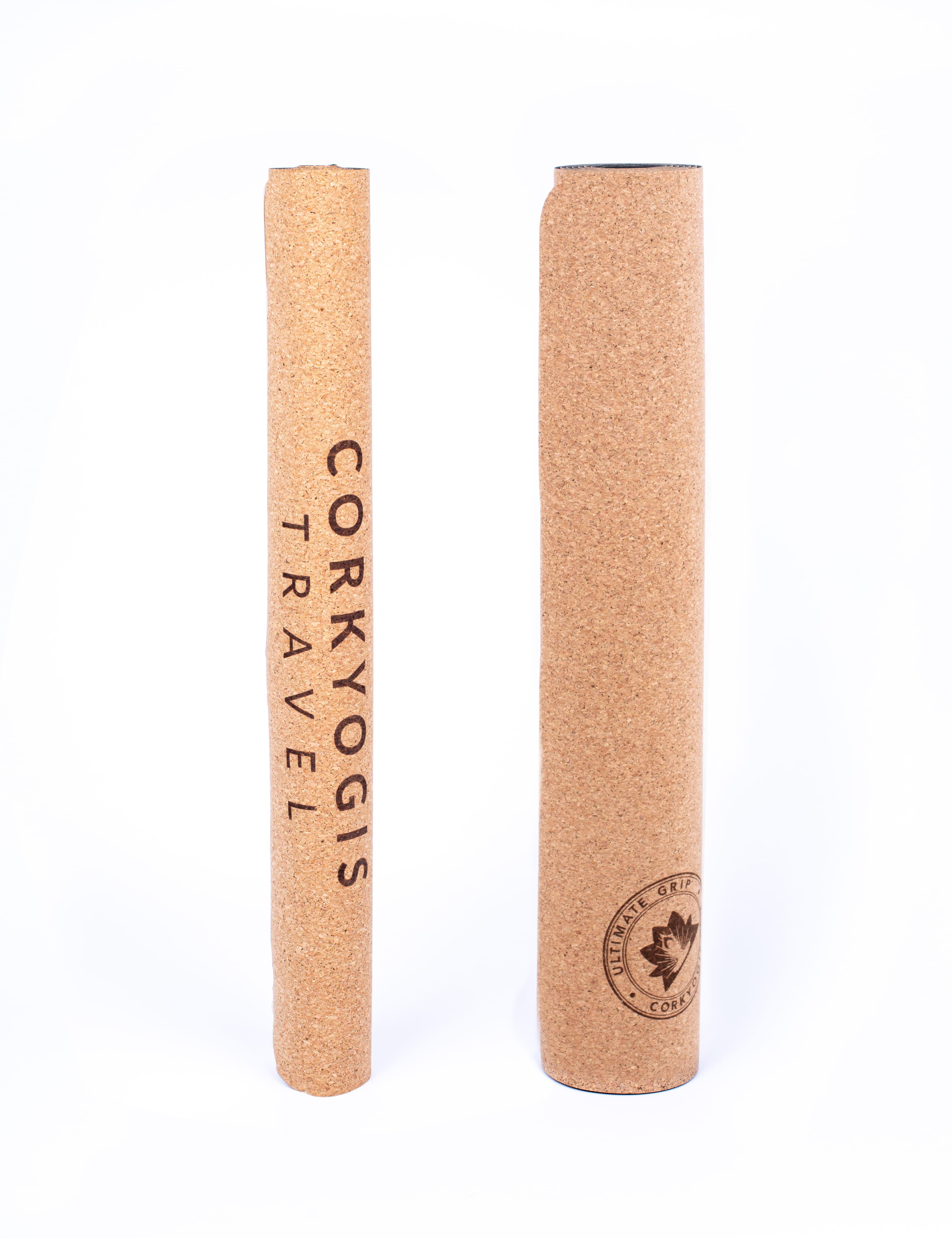 cork yoga mat dragons den