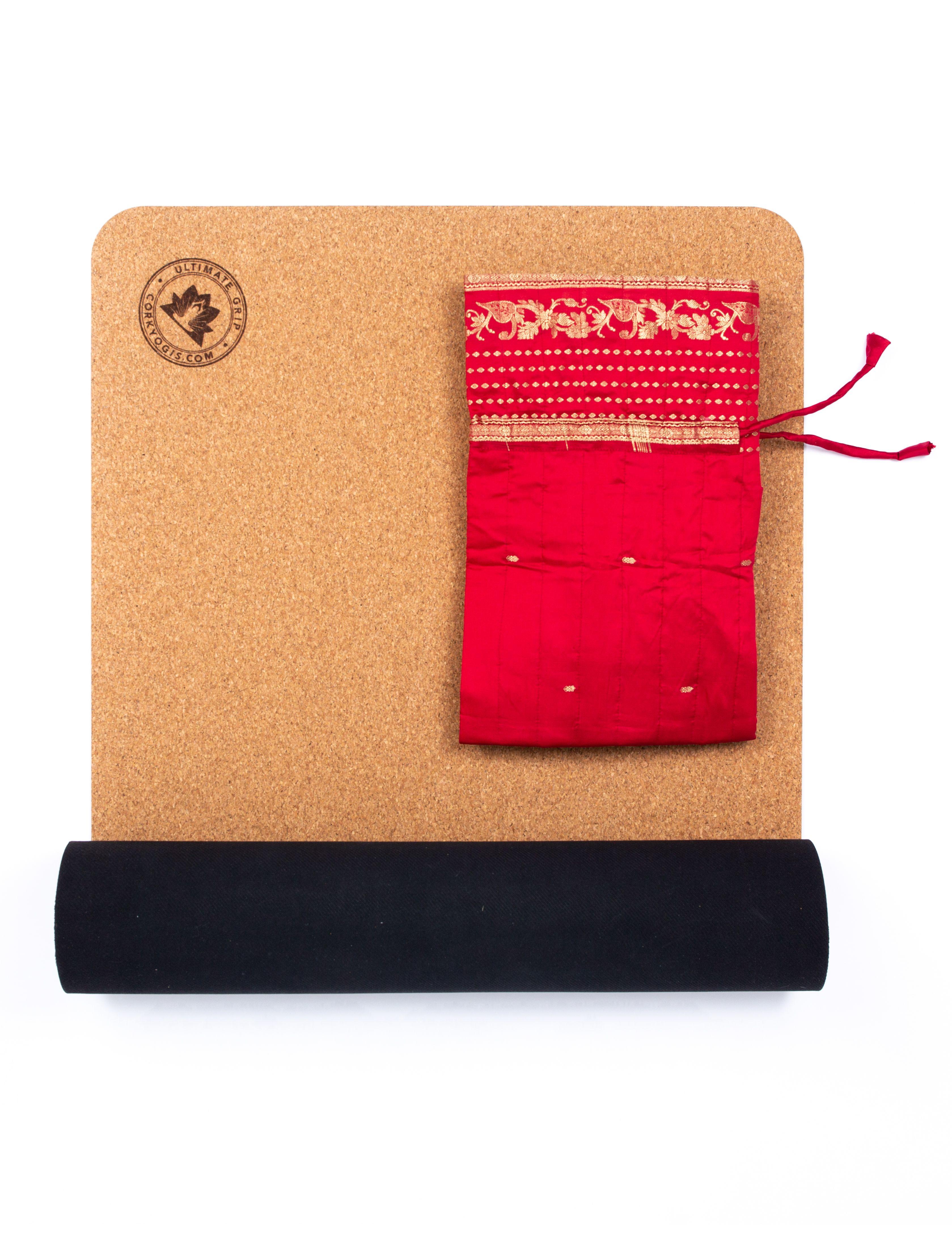 Cork Yoga Mat Bag, Handmade in Portugal, Sustainable fabrics