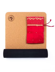 The Premium Package: Premium Cork Yoga Mat and Bag