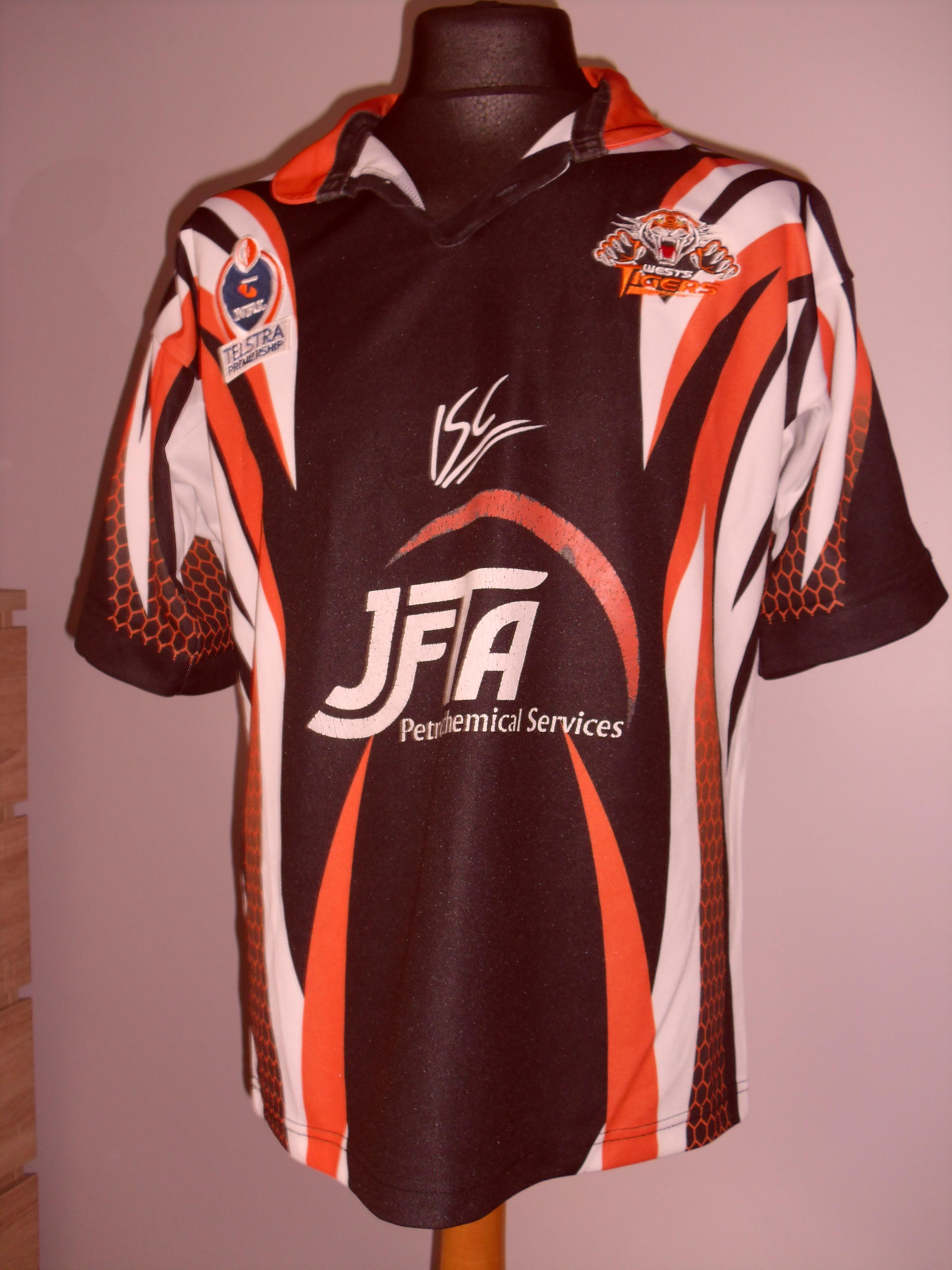 2006 Wests Tigers Rugby League Shirt Medium