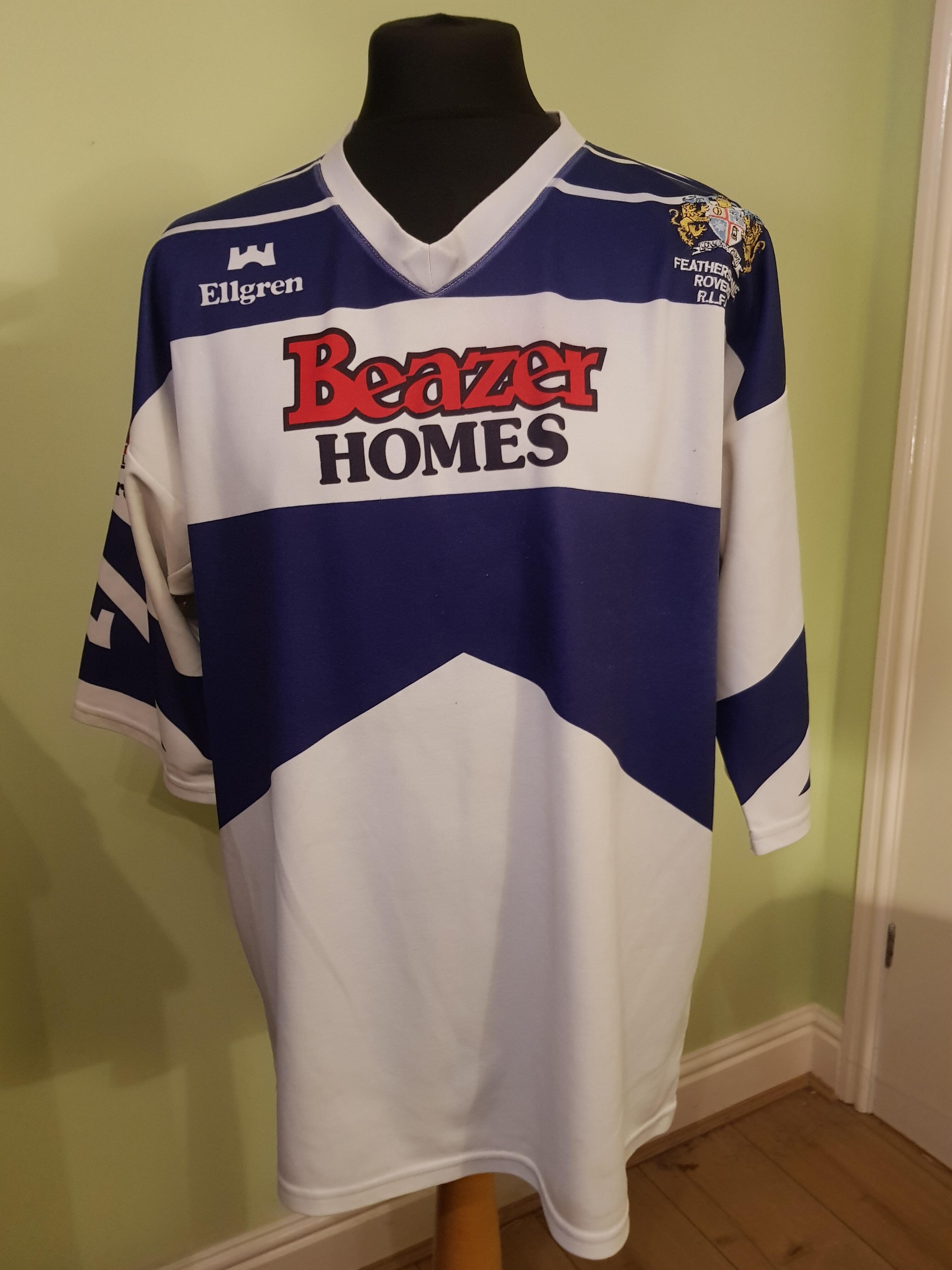 1991 Featherstone Rovers, Replica Home Shirt, Size XL