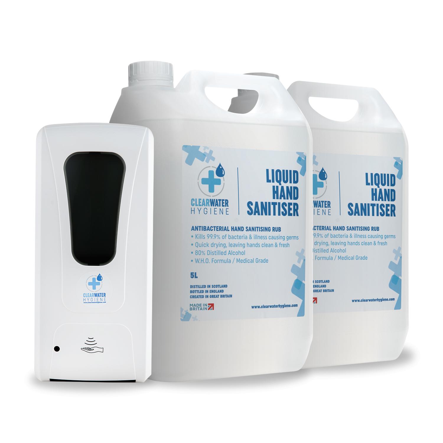 5 litre twin pack and automatic dispenser