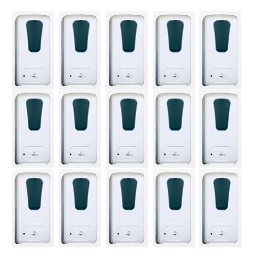 box of 15 Motion Sensor Hand Sanitiser Wall Dispenser
