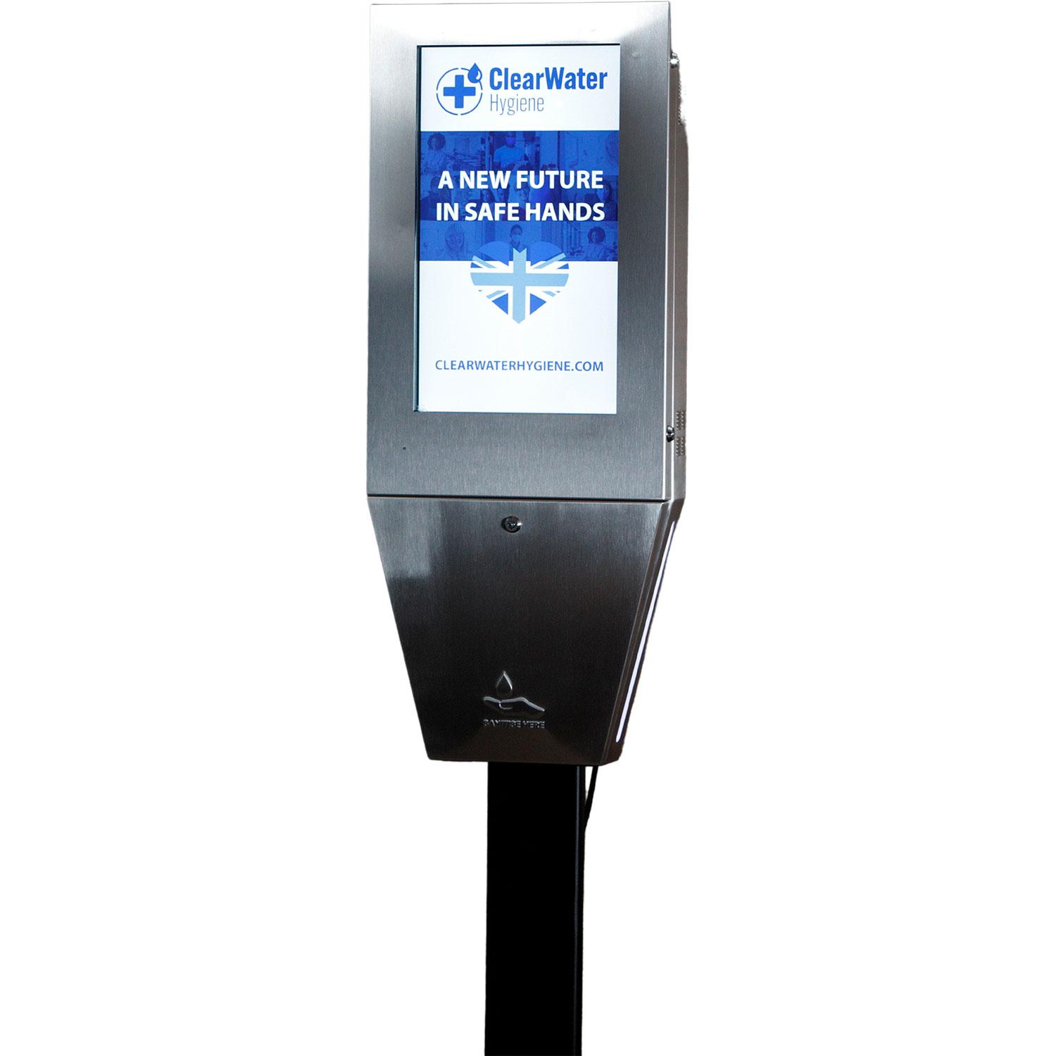 IP65 hand sanitiser dispenser stand
