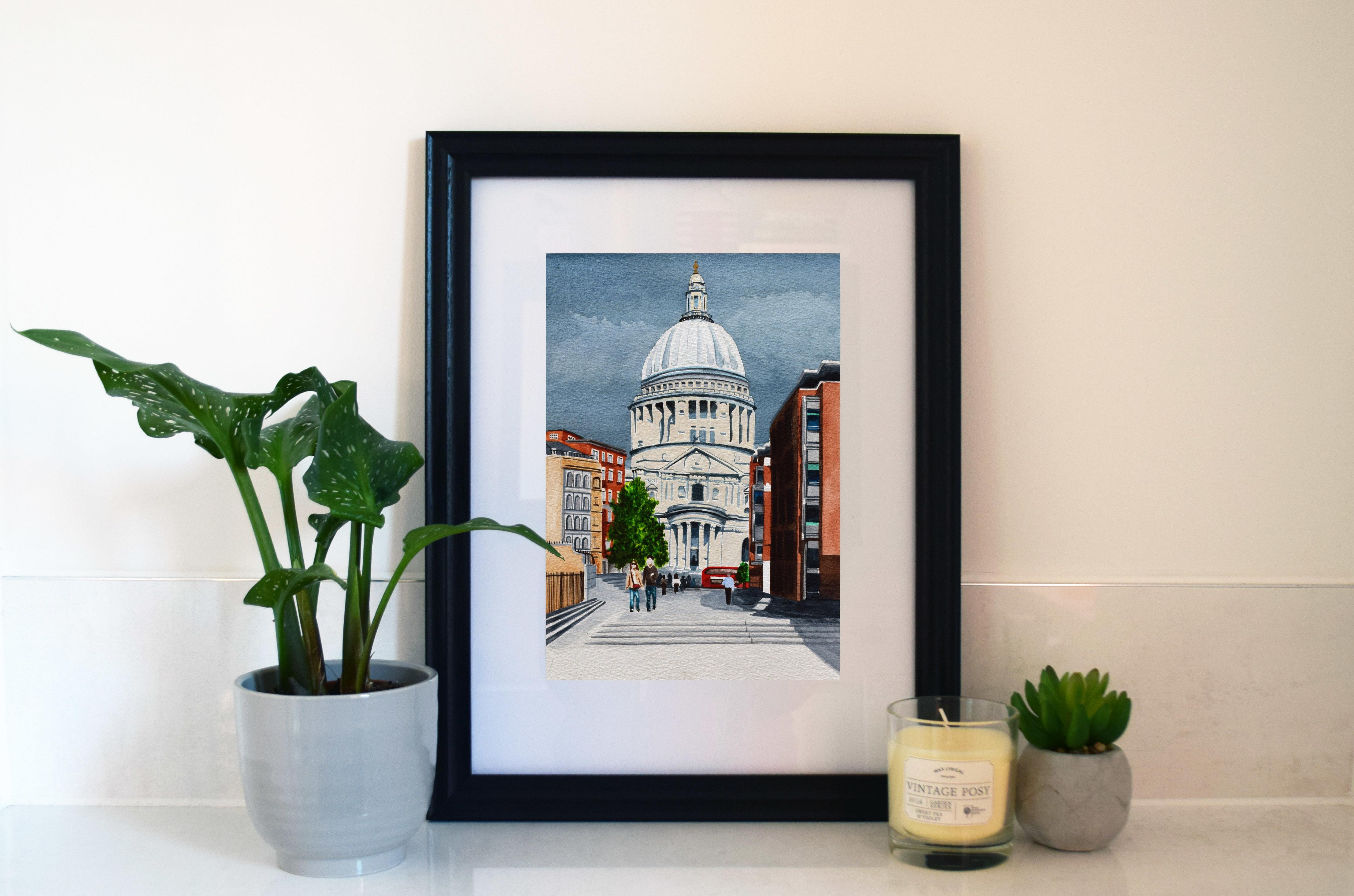 St Pauls Cathedral painting
