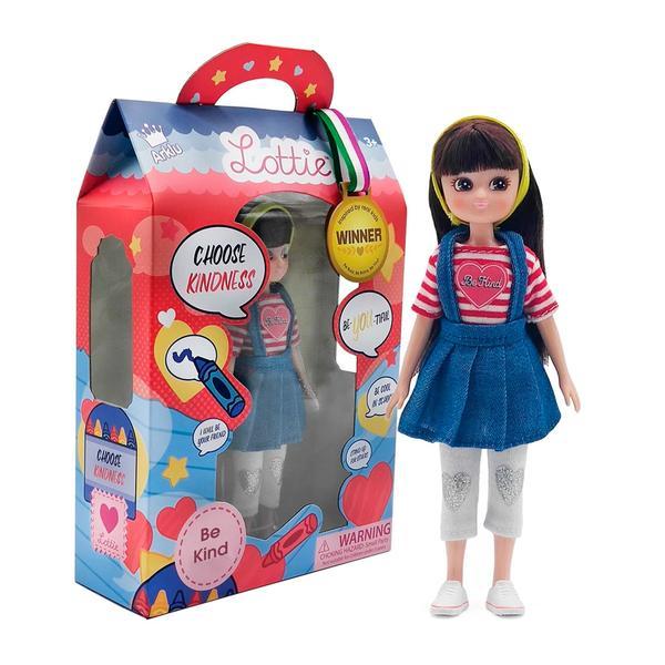 Doll in manufacturer's packaging.