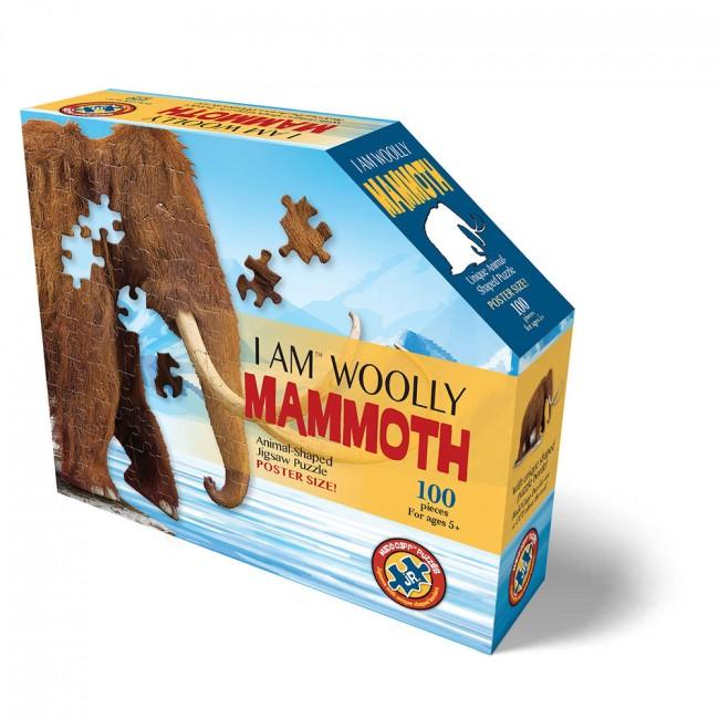 Box holding the mammoth jigsaw puzzle.