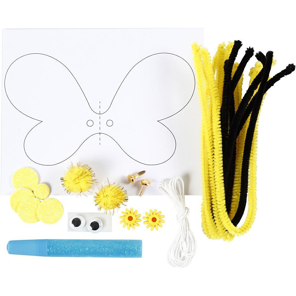 Contents for eco bee-maiking kit.
